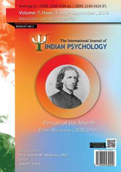 THE INTERNATIONAL JOURNAL OF INDIAN PSYCHOLOGY VOLUME 7 ISSUE 3 BOOKLET NO 1