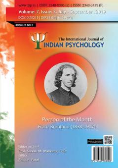 THE INTERNATIONAL JOURNAL OF INDIAN PSYCHOLOGY VOLUME 7 ISSUE 3 BOOKLET NO 2