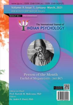 THE INTERNATIONAL JOURNAL OF INDIAN PSYCHOLOGY VOLUME 9 ISSUE 1 BOOKLET NO 2