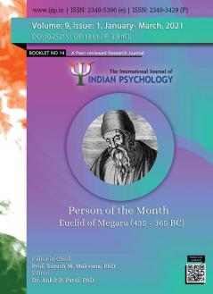 THE INTERNATIONAL JOURNAL OF INDIAN PSYCHOLOGY (Volume 9 Issue 1) Booklet 14