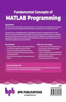 Fundamental Concepts of MATLAB Programming