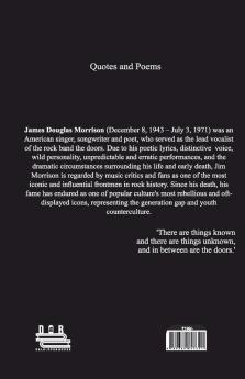 Jim Morrison: Quotes & Poems