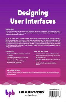 Designing User Interfaces