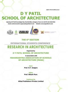 6th Edition of International Students Conference—Research in Architecture