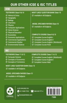 Environmental Science: Textbook for ICSE Class 9
