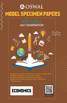 Model Specimen Papers for Economics: ICSE Class 10 for 2021 Examination