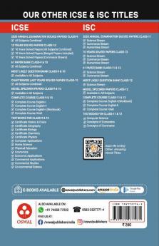 Economic Applications: Textbook for ICSE Class 10