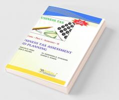 Business Tax Assessmentand Planning