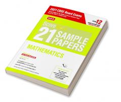 ScoreMore 21 Sample Papers For CBSE Board Exam 2021-22 – Class 12 Mathematics