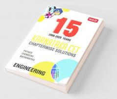 15 years Karnataka CET Chapterwise Solutions PCM