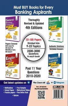 Reasoning & Computer Aptitude Topic-wise Solved Papers for IBPS/ SBI Bank PO/ Clerk Prelim & Main Exams (2010-20) 4th Edition