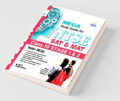 MEGA Study Guide for NTSE 2021 (SAT & MAT) Class 10 Stage 1 & 2 - 12th Edition