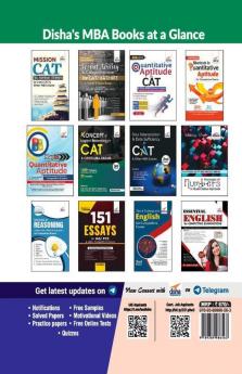 26 Years CAT Topic-wise Solved Papers (2019-1994) with 6 Online Practice Sets 13th edition