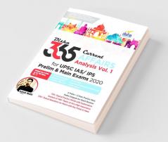 Disha 365 Current Affairs Analysis Vol. 1 for UPSC IAS/ IPS Prelim & Main Exams 2020