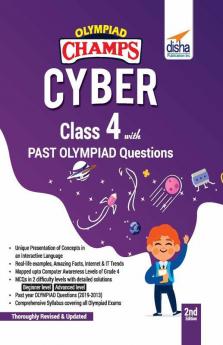 Olympiad Champs Cyber Class 4 with Past Olympiad Questions 2nd Edition