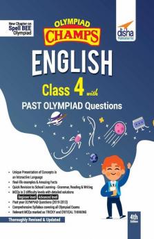 Olympiad Champs English Class 4 with Past Olympiad Questions 4th Edition