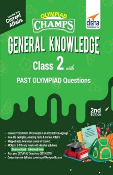 Olympiad Champs General Knowledge Class 2 with Past Olympiad Questions 2nd Edition