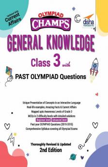 Olympiad Champs General Knowledge Class 3 with Past Olympiad Questions 2nd Edition