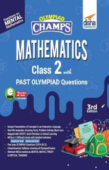 Olympiad Champs Mathematics Class 2 with Past Olympiad Questions 3rd Edition