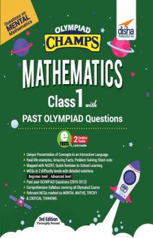 Olympiad Champs Mathematics Class 1 with Past Olympiad Questions 3rd Edition