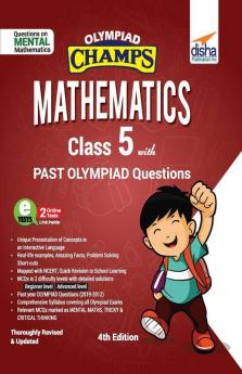 Olympiad Champs Mathematics Class 5 with Past Olympiad Questions 4th Edition