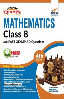 Olympiad Champs Mathematics Class 8 with Past Olympiad Questions 4th Edition