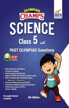 Olympiad Champs Science Class 5 with Past Olympiad Questions 4th Edition
