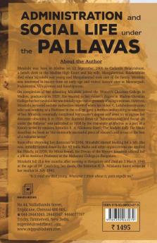 Administration And Social Life Under The Pallavas