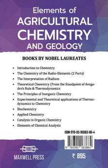 Elements ofAgricultural Chemistry and Geology