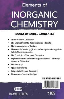 Elements of INORGANIC CHEMISTRY