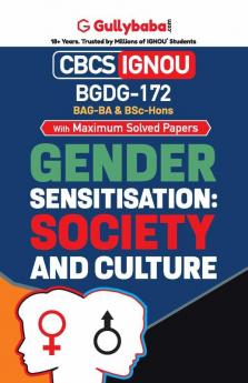BGDG-172 Gender Sensitization: Society and Culture