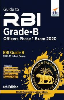 Guide to RBI Grade B Officers Phase I Exam 2020 - 4th Edition