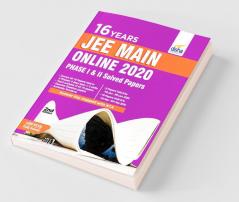 16 JEE Main Online 2020 Phase I & II Solved Papers