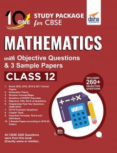 10 in One Study Package for CBSE Mathematics Class 12 with Objective Questions & 3 Sample Papers 4th Edition
