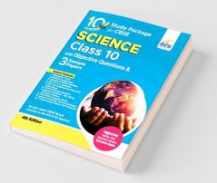 10 in One Study Package for CBSE Science Class 10 with Objective Questions & 3 Sample Papers 4th Edition