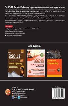 SSC 2021 : Junior Engineer - Electrical Engineering Paper II - Conventional Solved Papers (2007-2018)