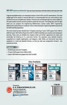GATE 2021 & ESE Prelim 2021 - Engineering Mathematics - Topicwise Previous Solved Papers