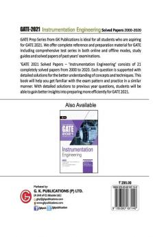 GATE 2021 - Instrumentation Engineering - Solved Papers 2000-2020