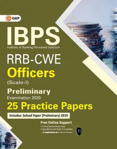 IBPS RRB-CWE Officers Scale I Preliminary --25 Practice Papers