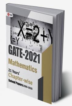 GATE 2021 - 21 Years Chapter-wise Solved Papers (2000-2020)- Mathematics