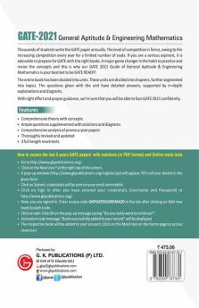 GATE 2021 - Guide - General Aptitude & Engineering Mathematics