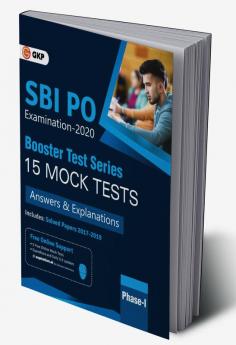 SBI 2020 : Probationary Officers' Phase I - Booster Test Series - 15 Mock Tests (Questions Answers & Explanations)