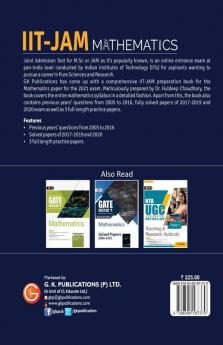 IIT JAM (Joint Admission Test for M.Sc.) 2021 - Mathematics