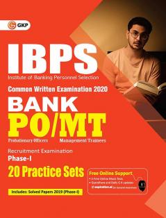 IBPS 2020 : Bank PO/MT Phase I - 20 Practice Sets