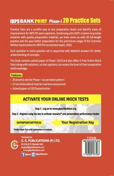 IBPS 2020 : Bank PO/MT Phase I - 20 Practice Sets