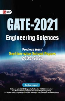 GATE 2021 - Engineering Sciences - Previous Years' Solved Papers 2009-2020 (Section-Wise)