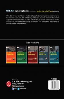 GATE 2021 - Engineering Sciences - Previous Years' Solved Papers 2009-2020 (Section-Wise)