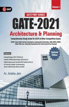 GATE 2021 : Architecture & Planning Vol. 1 by Ar. Jinisha Jain