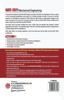 GATE 2021 - Guide - Mechanical Engineering (New syllabus added)