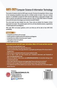 GATE 2021 - Guide - Computer Science and Information Technology (New syllabus added)